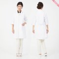 Lin de Lin リンデリン ドクター白衣 七分袖 カラー：オフホワイト エステ用制服 エステユニフォーム 白衣