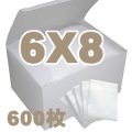 業務用フェイシャルコットン　【エステ化粧用コットン】　6×8cm（600枚）　エステ・ネイル用コットン　カットメン　プロ仕様