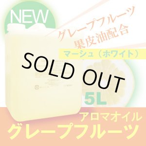 画像: 【新発売記念送料無料】 アロママッサージオイル　グレープフルーツ　５L / さっぱりタイプ/日本製 