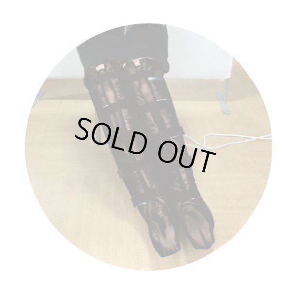 画像2: 【送料無料】 セラミックヒートミットフット（ブーツ型） 【遠赤外線ブーツ型ヒートマット】　ロングタイプ　脚用保温ミット