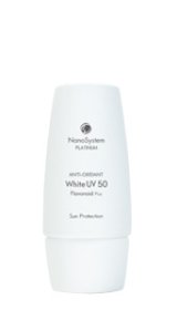 画像: NanoSystem ナノシステム ホワイト UV50 45g チューブ入 / SPF50+/PA++++ / 日焼け止めクリーム / UVカット / ビタミンC / プラチナケア