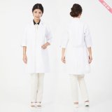 画像: Lin de Lin リンデリン ドクター白衣 七分袖 カラー：オフホワイト エステ用制服 エステユニフォーム 白衣