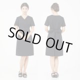画像: Lin de Lin リンデリン ワンピース LDL-1406 カラー：ブラウン、ブラック、クリーム エステ用制服 エステユニフォーム