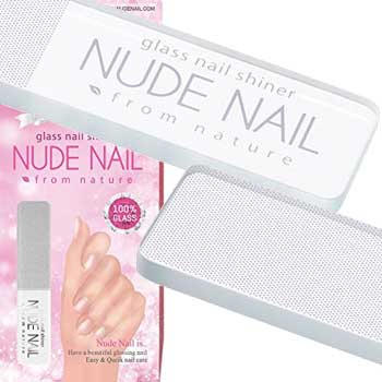 画像1: 【メール便送料無料】ヌードネイル（専用ケース）・グラス ネイルシャイナー / Nude Nail