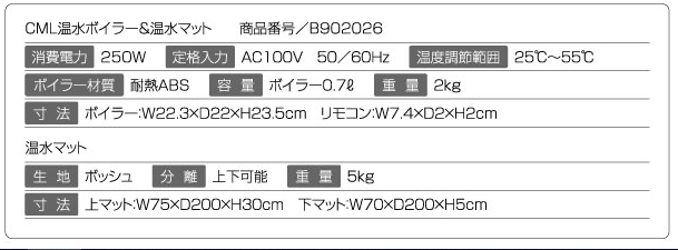 画像3: ＣＭＬ温水ボイラー＆温水マット　メーカー直送の為代引き不可